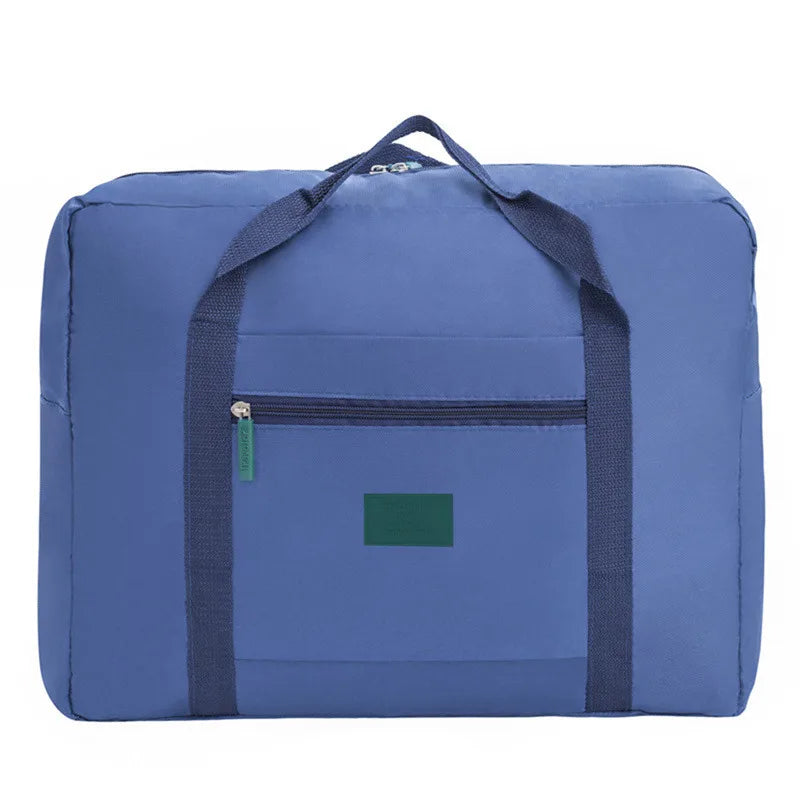 Fashion Folding Travel Bag Women Oxford Travel Weekend Overnight Bags Large Capacity Hand Luggage Tote Duffel Accessor Supplies