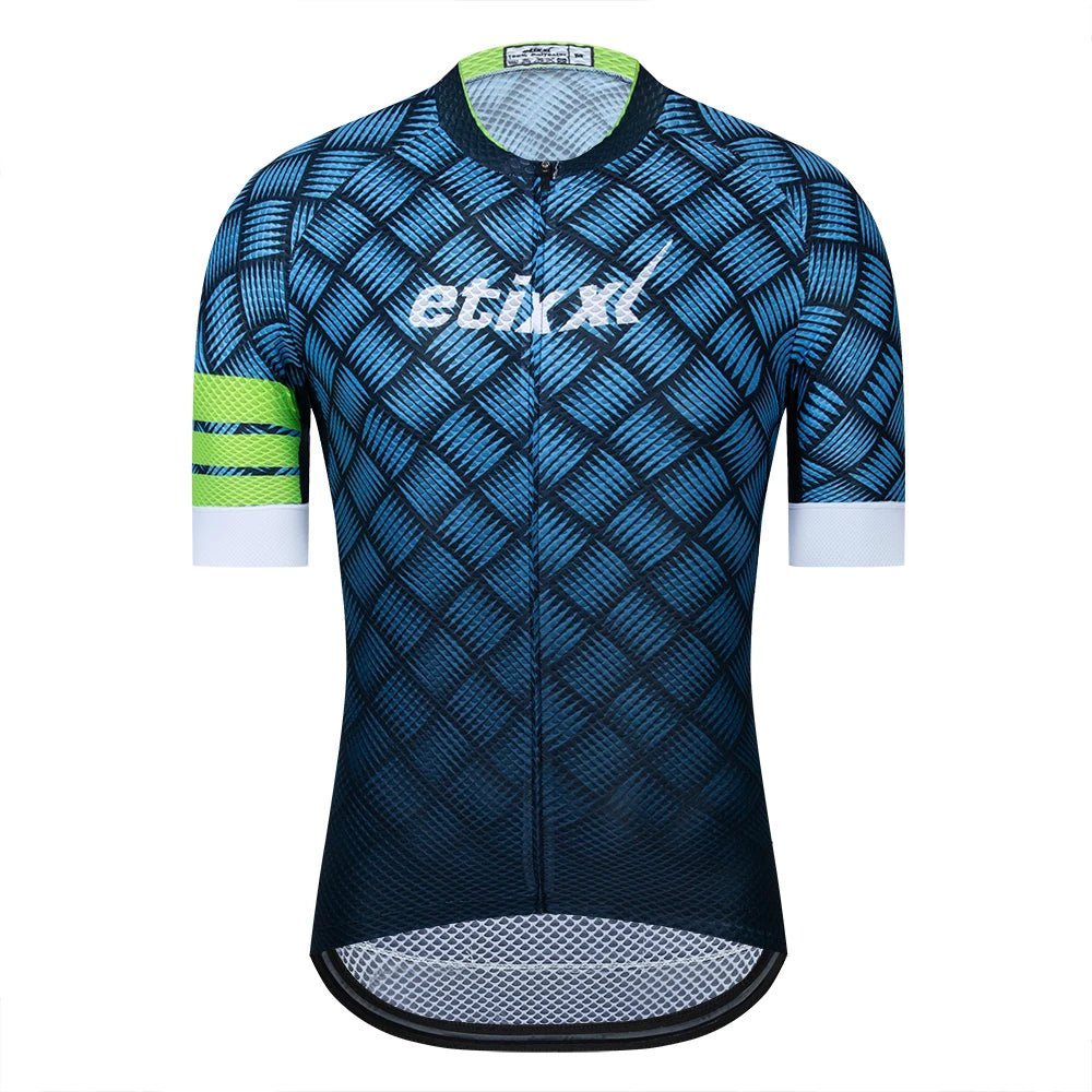 Men's MTB Cycling Maillot – Motocross Bicycle Jersey Shirt - lily supply