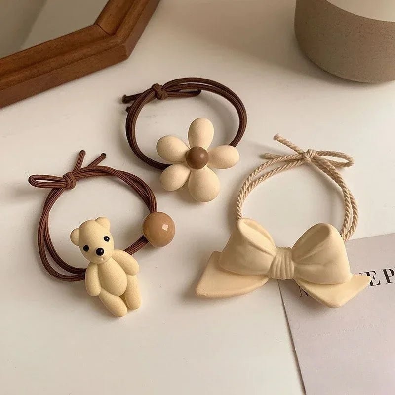 Trendy Minimalist Elastic Scrunchie - Elegant Durable Ponytail Holder - lily supply