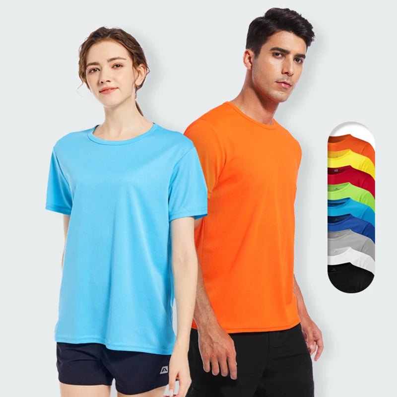 Quick - Dry Unisex Sport Jersey – Short Sleeve Training Shirt - lily supply