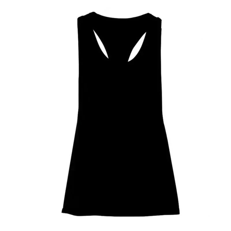 New Sports Overshirt Women's Fitness Sports Tank Top Back T - shaped Quick Dried Slim Sleeveless Running Tank Top Overcoat - lily supply