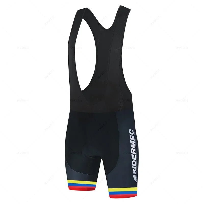 Men's Cycling Jersey & 19D Bib Set – Short Sleeve Maillot Culotte Kit - lily supply