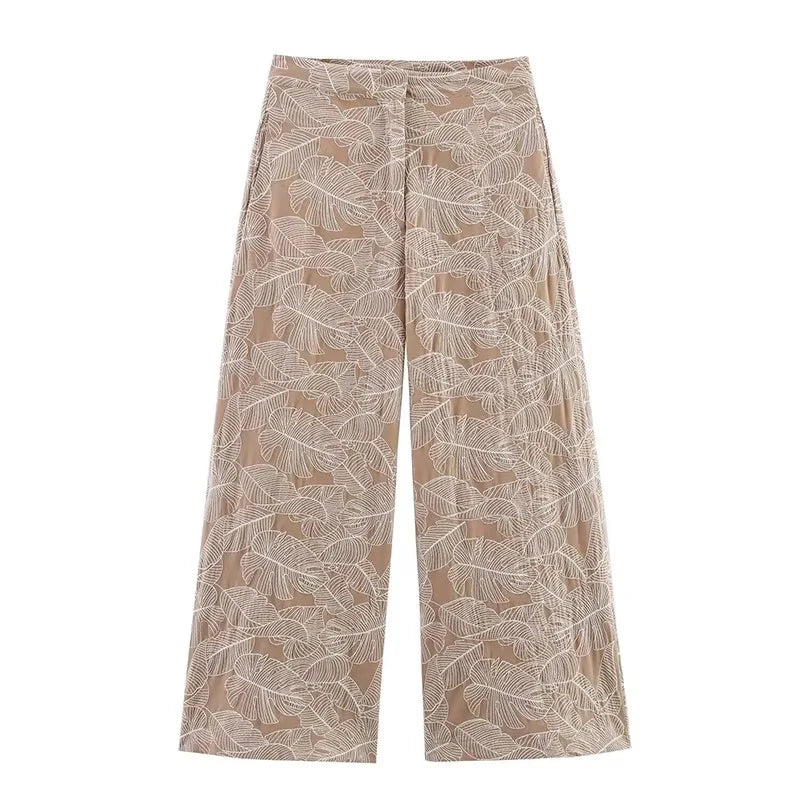 Women's Trouser & Top Two-Piece Set