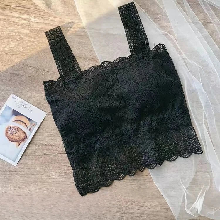 Women's Lace Camisole Hollow Back Top
