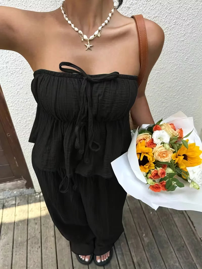 Women's Casual Two-Piece Co-ord Set