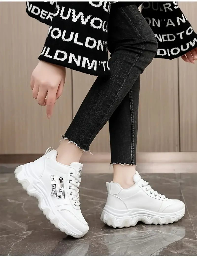 Women's Fashionable All - Match Leisure Sports Shoes New Stylish Comfortable Footwear for Active Living - lily supply