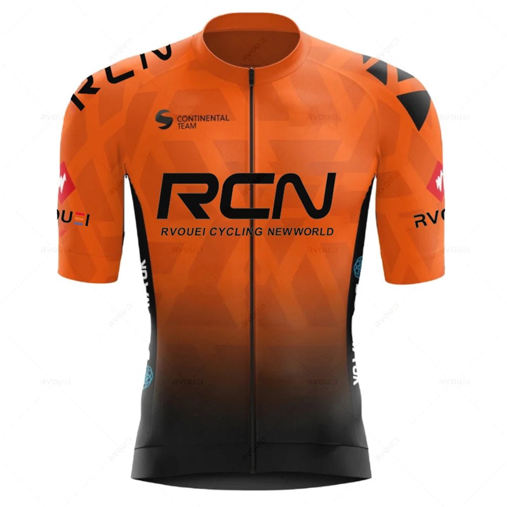 2025 RCN Team Cycling Jersey Set Summer Breathable Road Bicycle Suit Riding Uniform Bike MTB Clothing New Sports Cycling Kits - lily supply