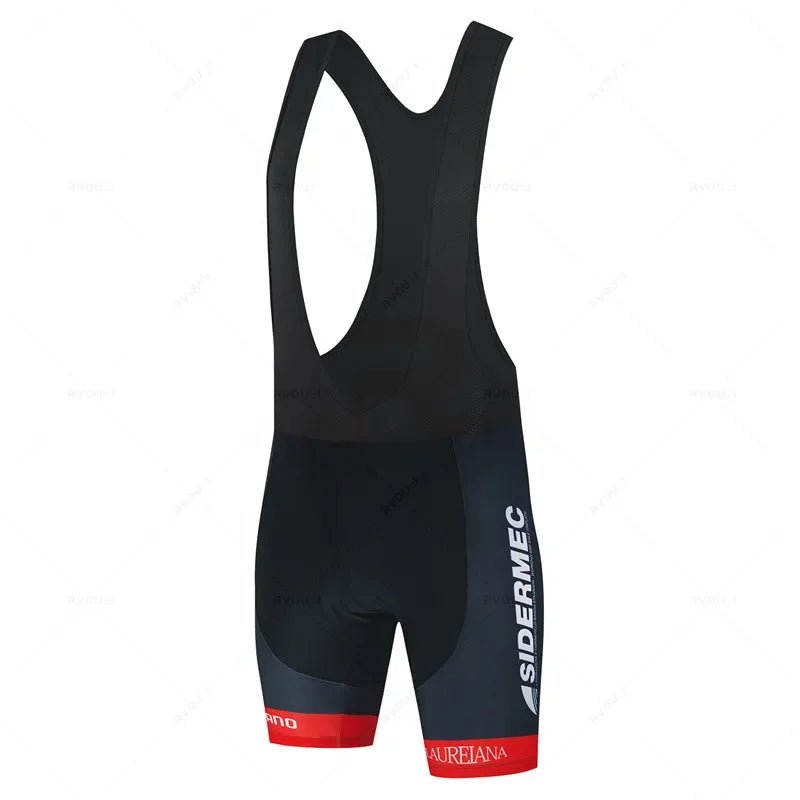 Men's Cycling Jersey & 19D Bib Set – Short Maillot Culotte Road Kit - lily supply