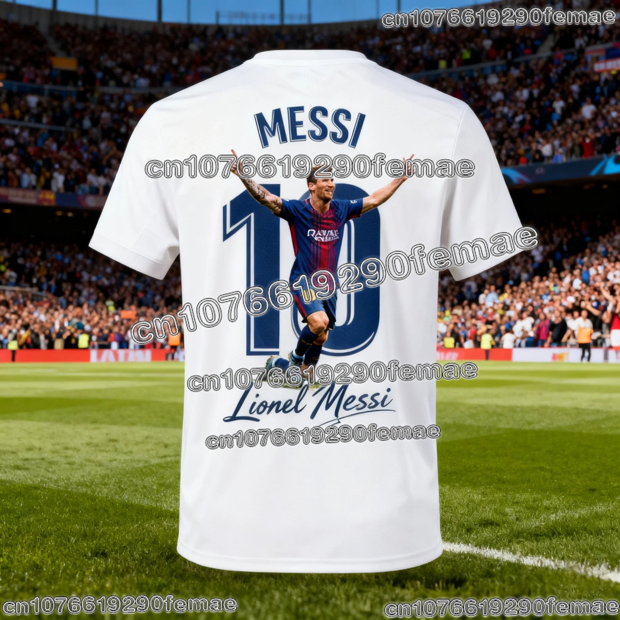 Messi Special Edition Football Jersey – Quick-Dry Commemorative Shirt