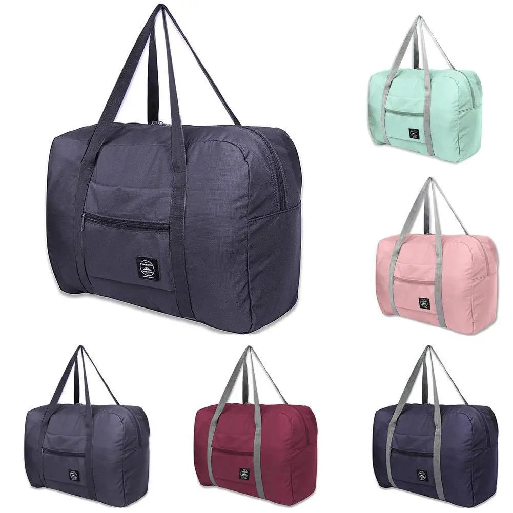 Large Capacity Travel Duffel Bag Foldable Weekend Bag Waterproof Carry on Luggage Tote Overnight Bag for Women Men