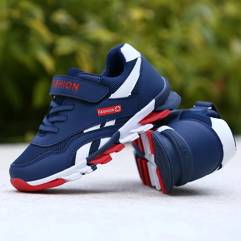Kids Sneakers for Boys Girls Running Tennis Shoes Lightweight Breathable Sport Athletic - lily supply
