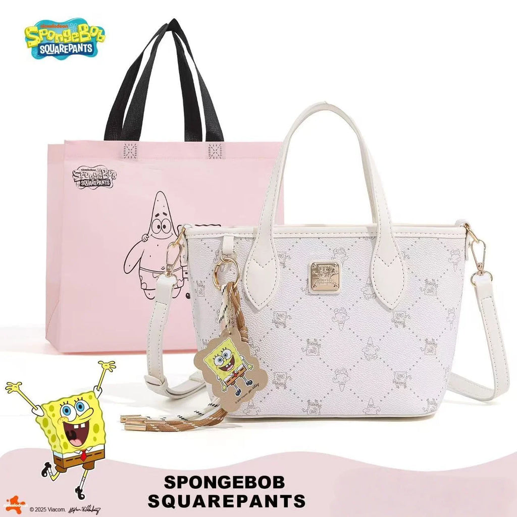 Fashionable Handbags for Women 2026 Autumn and Winter New Style Cartoon Embroidered Shoulder Bag Versatile Crossbody Bucket Bag