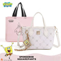 Fashionable Handbags for Women 2026 Autumn and Winter New Style Cartoon Embroidered Shoulder Bag Versatile Crossbody Bucket Bag