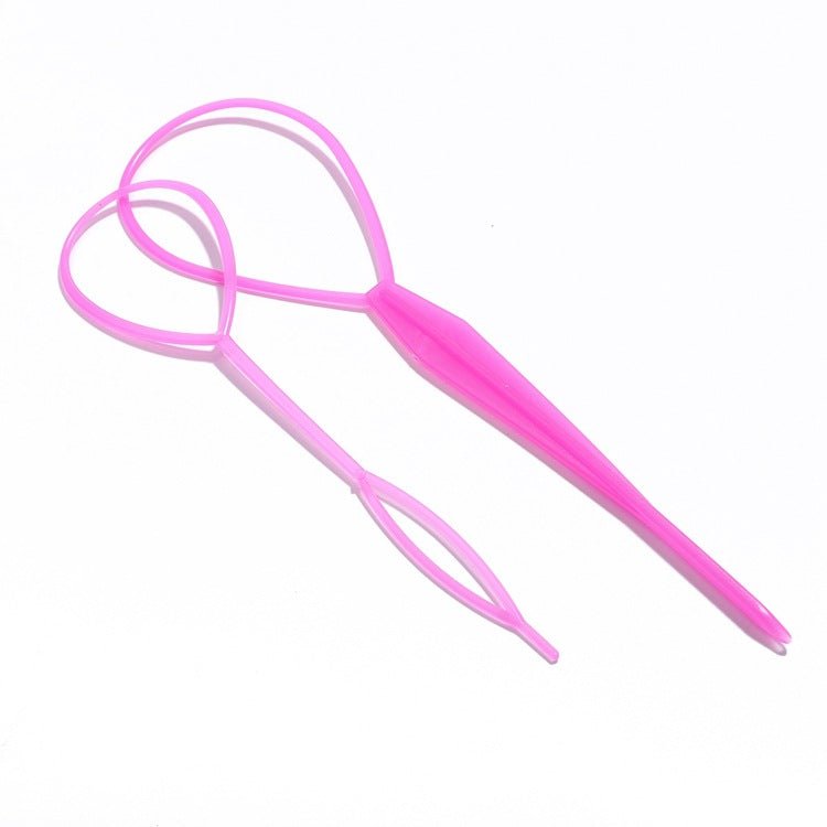 Hair Scrunchie Set - Ball Head Curler Pull Pin Braid Tool 2/4pcs - lily supply