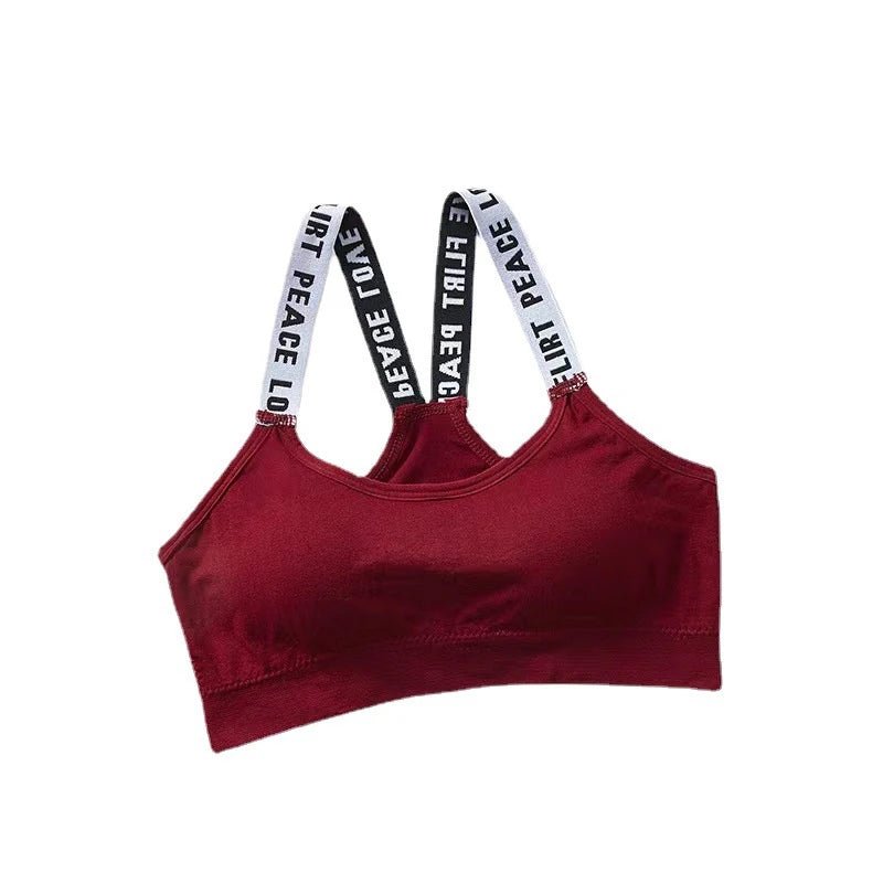Women Sexy Sports Bra Tops For Gym Top Fitness Yoga Female Pad Sportswear Vest Tank Tops Sport Push Up Sports Bras Underwear - lily supply