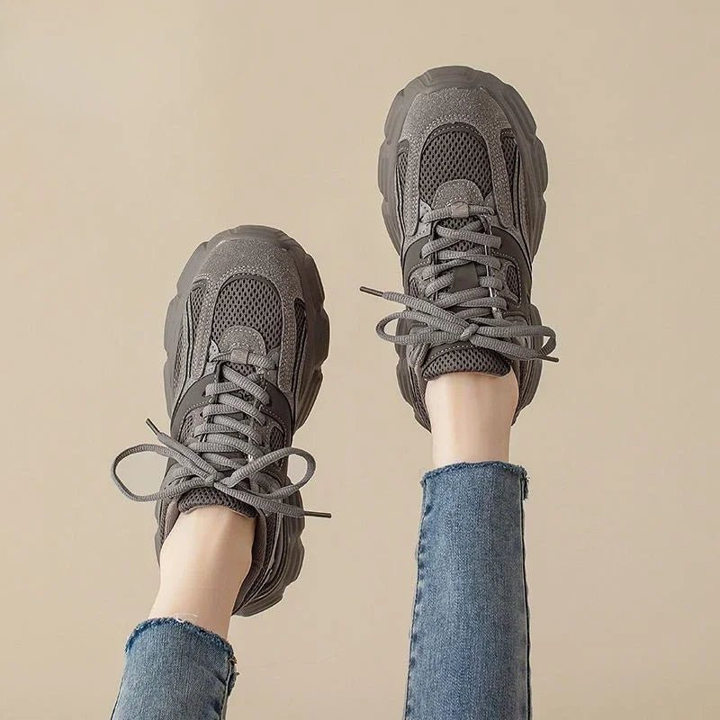 Sports Women's Athletic Shoes Summer Sneakers New In Ladies Footwear Light 39 A Korean Vulcanized Shoe On Sale Offers Walking H - lily supply