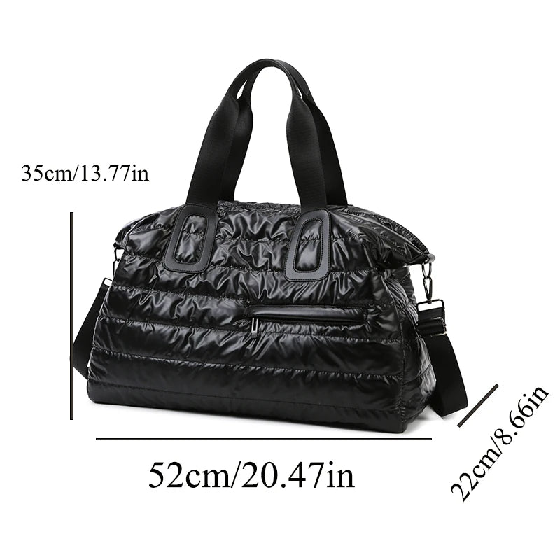 Fitness bag, women's rest bag, exercise bag, dry and wet separation waterproof swimming bag, yoga handheld, single shoulder trav