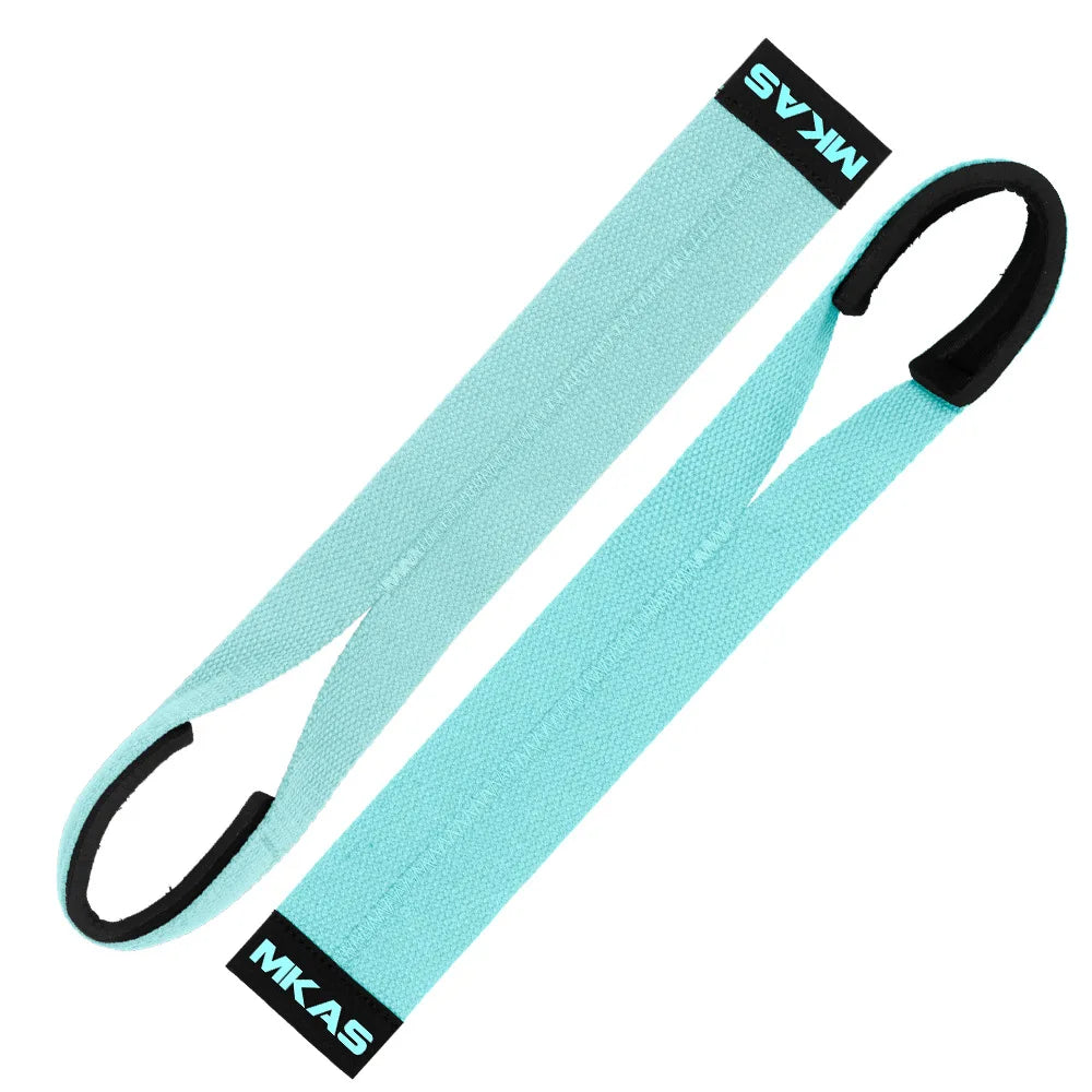 Gym Lifting Straps Barbell Deadlift Belt - Anti-Slip Wrist Wraps