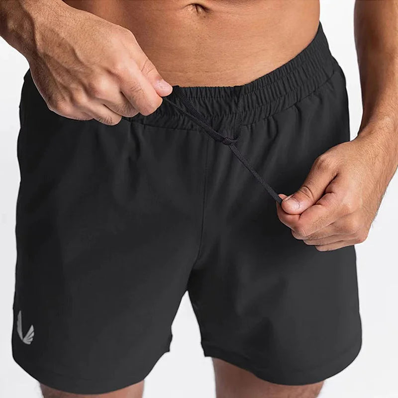 Men's Gym Training Shorts – Quick Dry Compression Sweatpants for Fitness & Running