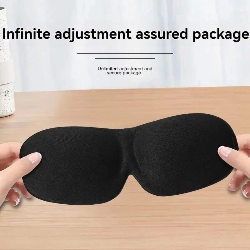 3D Non - Marking Three - Dimensional Eye Mask Without Nose Simple Solid Color Blackout Sleep Students Lunch Break Eye Masks - lily supply