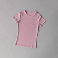 Women's Outdoor Sports Shirt Yoga Wear Fitness T-Shirt Quick Dry Running T-Shirt Workout Top Female Sportswear Exercise Clothing - lily supply