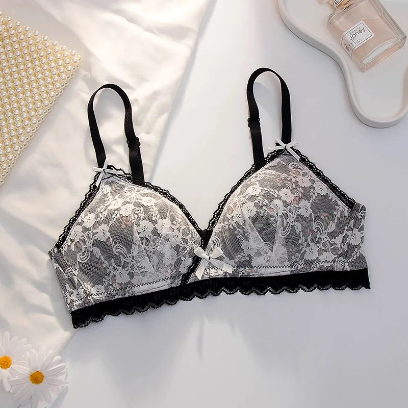 Women's Floral Lace Tube Bralette