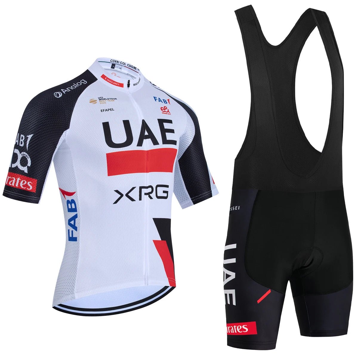 2026 New MEXICO Cycling Jersey UAE Team Bike Jersey Shorts Men Women Quick dry Ropa Ciclismo Pro Bicycle TShirt Clothing - lily supply