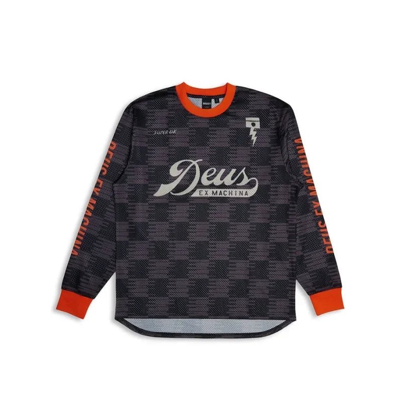 DEUS EX MACHINA Enduro Jersey – Long Sleeve Motocross Off - Road Riding Shirt - lily supply