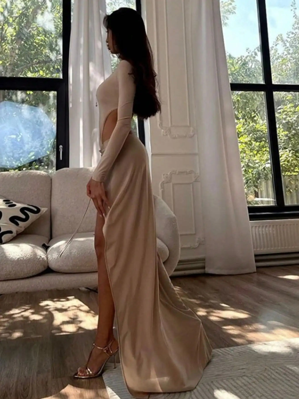 Statement Top & Skirt Two-Piece Set