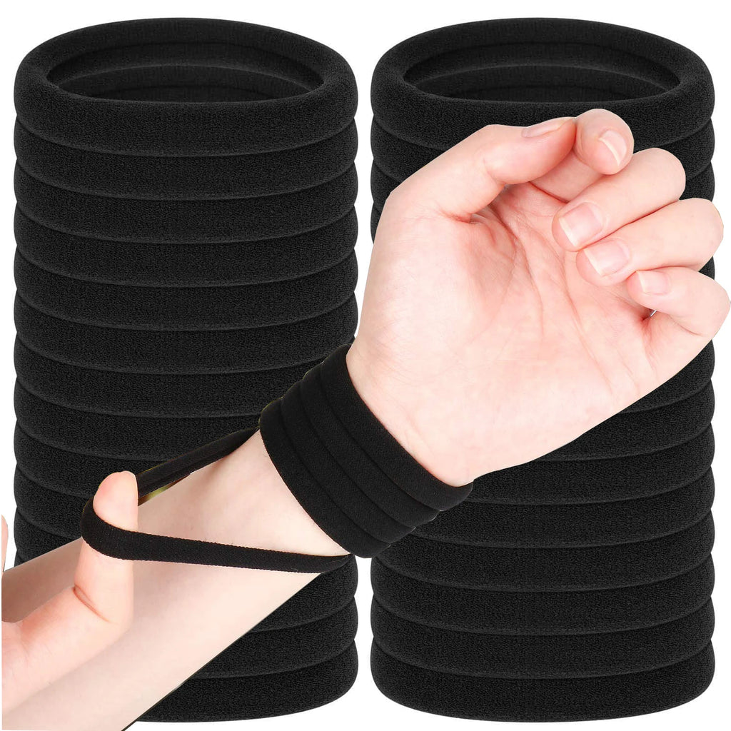 Kids Elastic Hair Bands - Sweet Scrunchie Rubber Band Hair Ties for Girls - lily supply