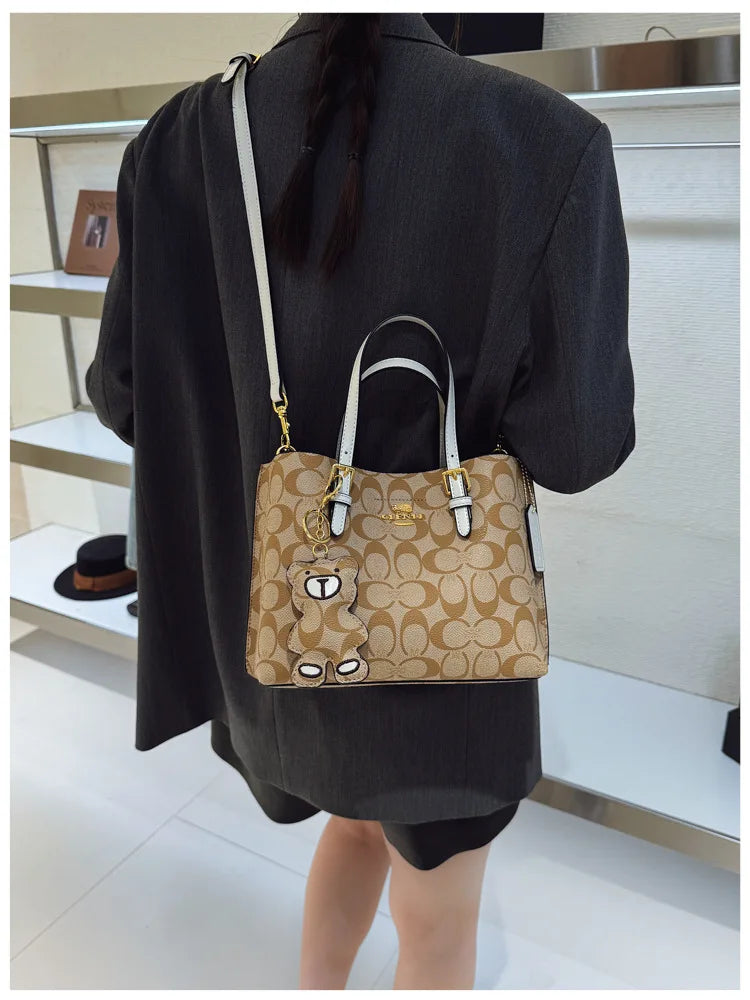 Women's Luxury Print Tote Bag - Large Capacity Shoulder Crossbody Purse