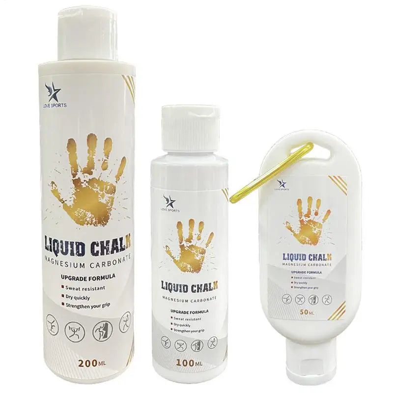 Sports Liquid Magnesium Grip Powder - Anti-Slip Cream for Gym Pole Dancing Climbing