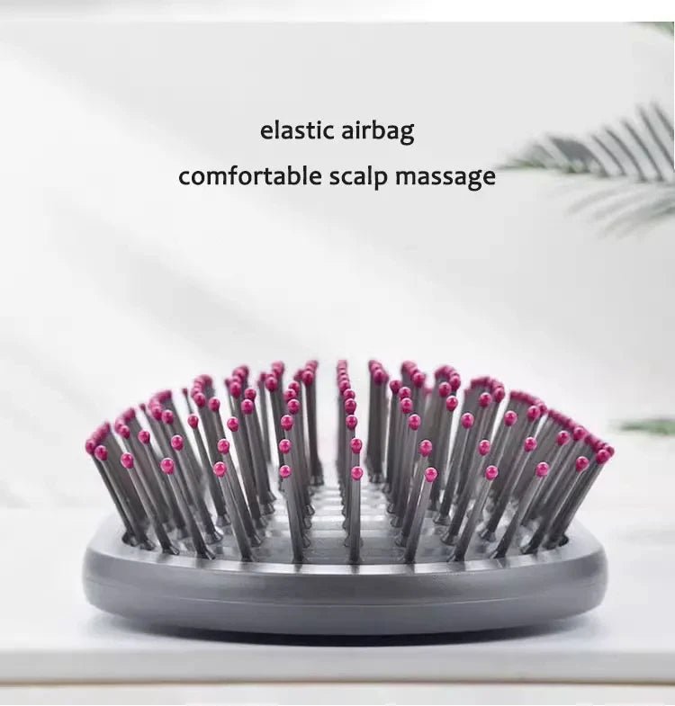 Airbag Scalp Massage Hairbrush - Wet Curly Detangle Salon Styling Comb - lily supply