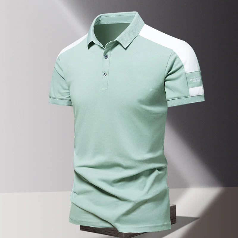 Men's Business Casual Breathable Polo Shirt