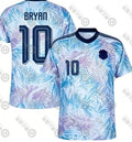 Costa Rica 2026 World Cup Football Jersey – 3D Tropical Print - lily supply