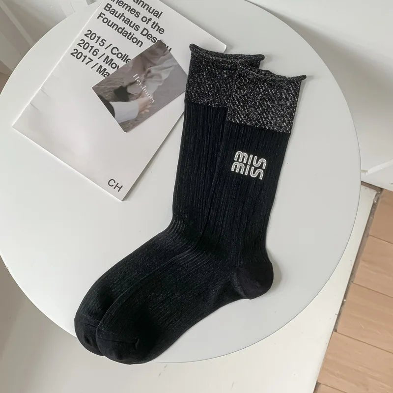 Women's Ballet Lace Glass Wire Transparent Socks – Sheer Ankle Socks - lily supply