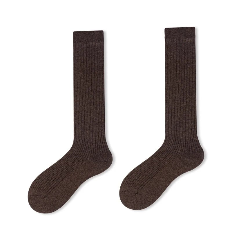 Women's 100% Merino Wool Knitted Pile Stockings – Warm Winter Socks - lily supply