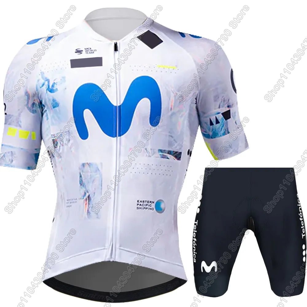 Spain Pro Team 2026 Cycling Jersey Set – Short Sleeve Road Kit - lily supply