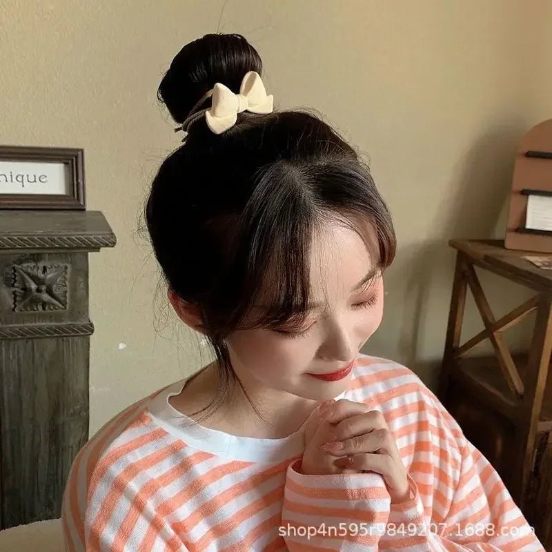 Trendy Minimalist Elastic Scrunchie - Elegant Durable Ponytail Holder - lily supply