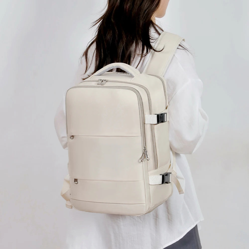 Travel Backpack Women 2025 New Backpack Travel Lightweight Luggage Bag Large Capacity Business Trip Computer Backpack