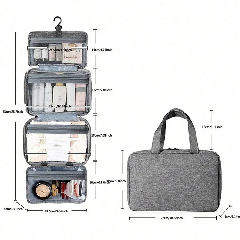 Women's travel toiletries for men-Portable hanging storage bag cosmetic bag suitable for cosmetic travel accessories essentials
