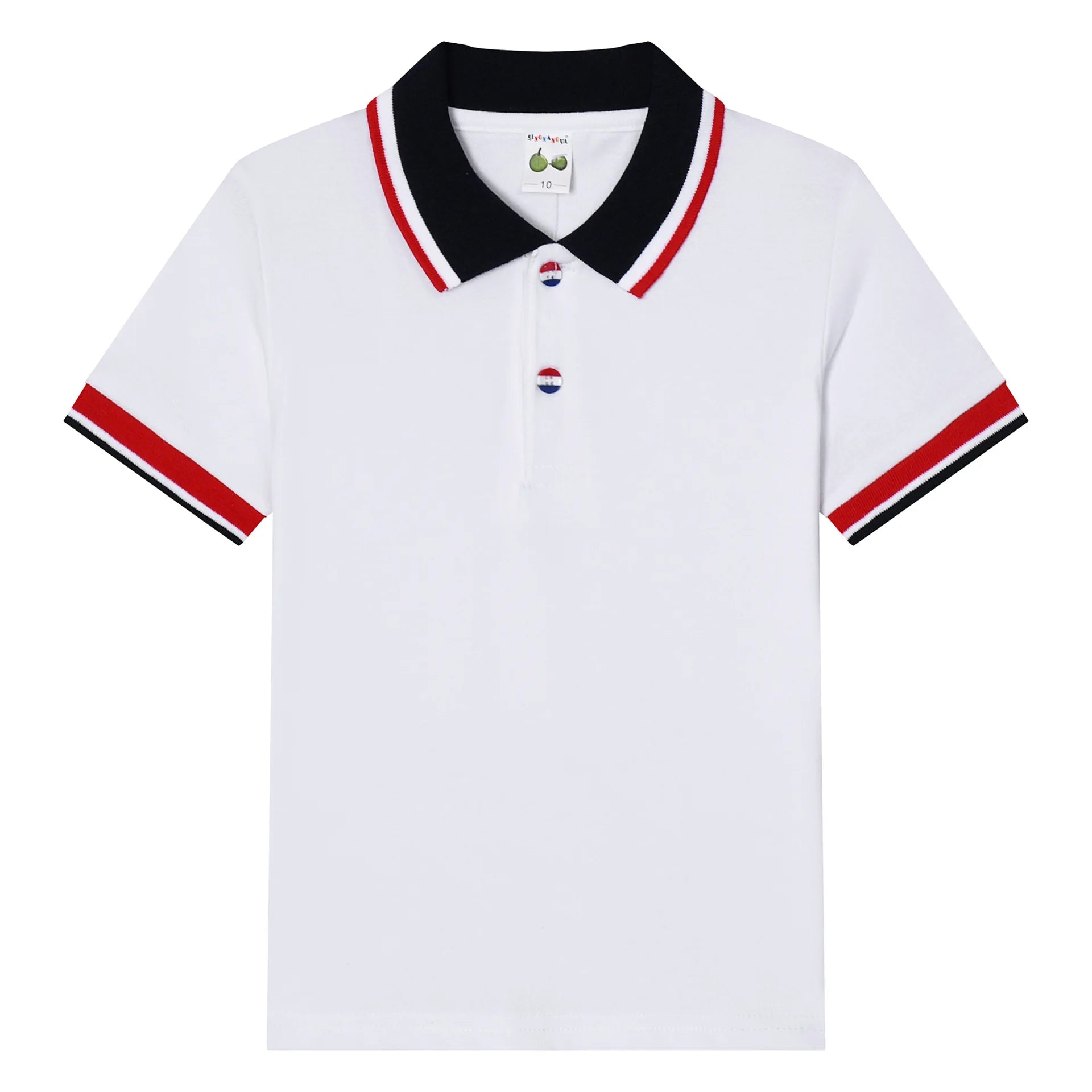 Boys Solid Polo Shirt School Uniform