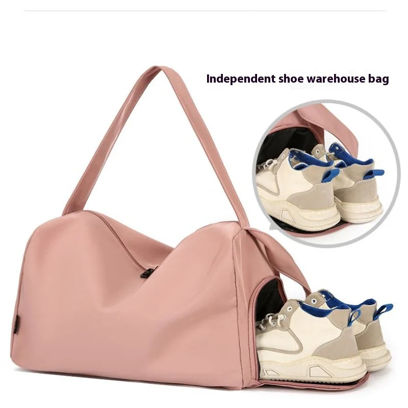 Women's Travel bag large capacity swimming fitness bag training bag style student class pack Gym Pack Travel fitness Handbags