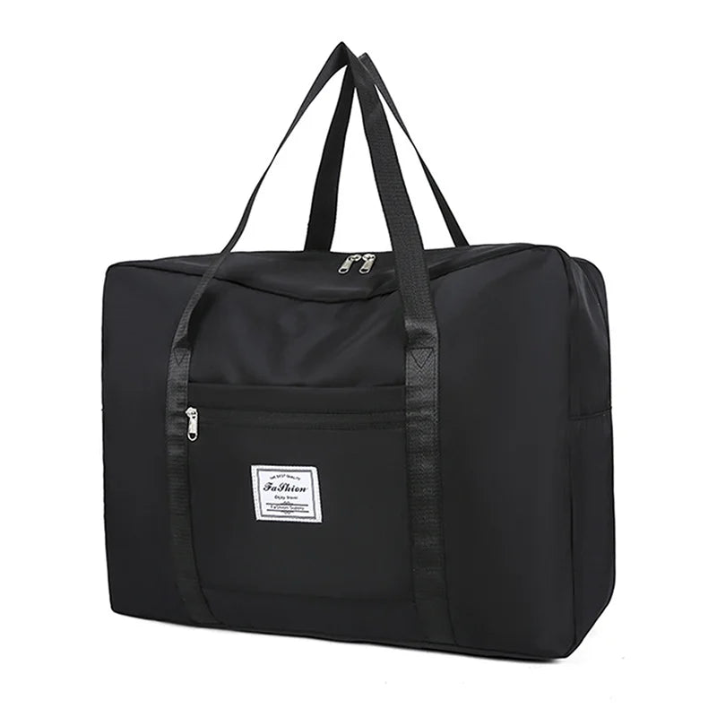 Folding Travel Bags Large Capacity Waterproof Luggage Tote Handbag Travel Duffle Bag Gym Yoga Storage Shoulder Bag For Women