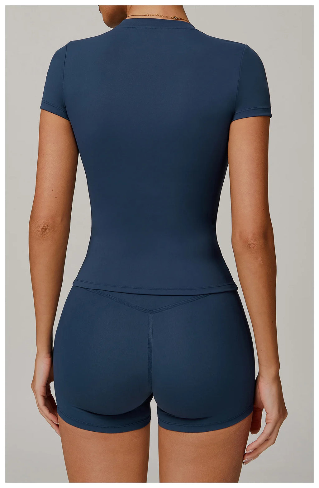 Women Gym Tops Running Sports T Shirts Breathable Summer Yoga Tops Shirts Short Sleeve Fitness Elastic Sports Top Active Top Tee - lily supply