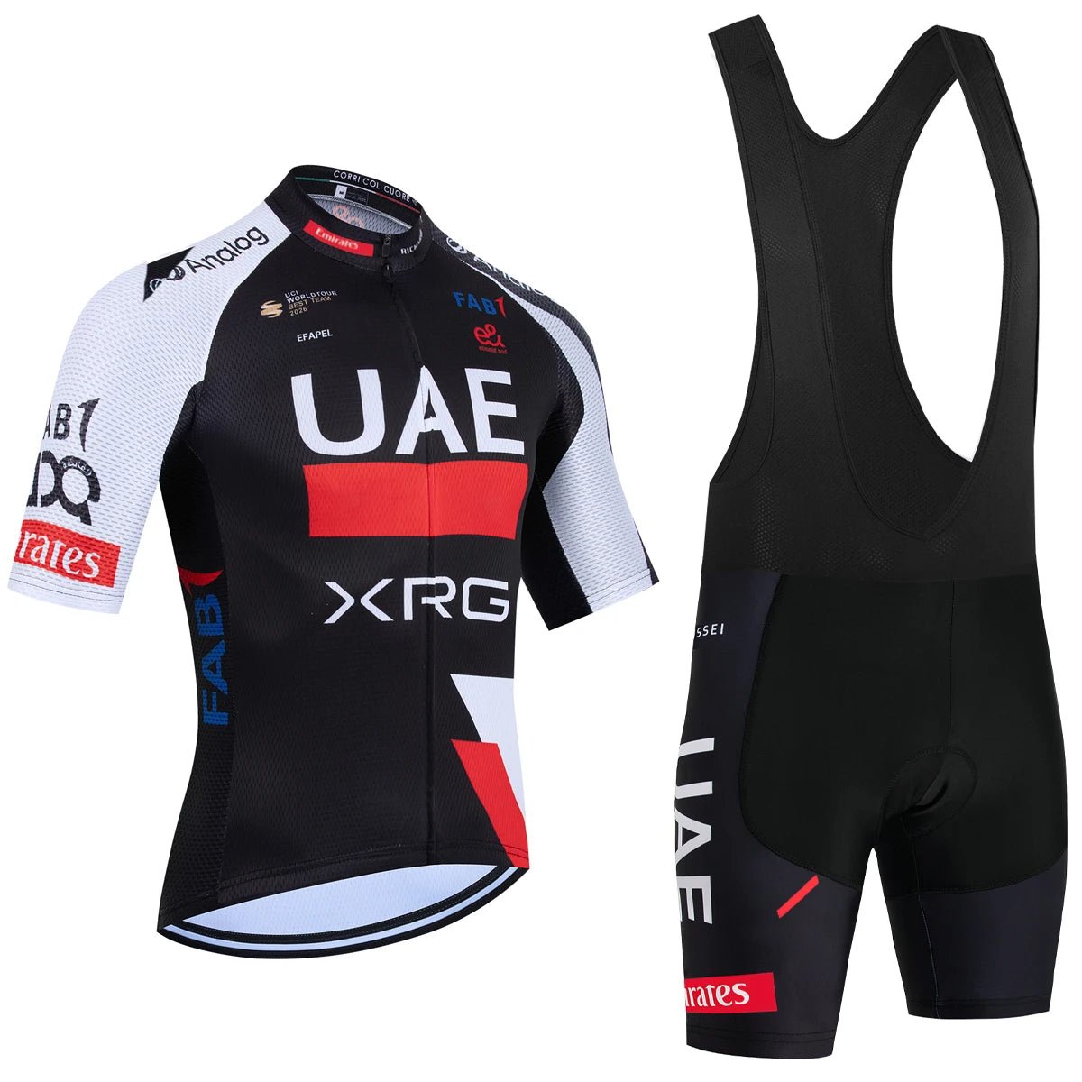 2026 New MEXICO Cycling Jersey UAE Team Bike Jersey Shorts Men Women Quick dry Ropa Ciclismo Pro Bicycle TShirt Clothing - lily supply
