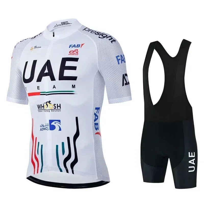 UAE Team Emirates 2026 Pro Cycling Jersey Set – Men's Summer Bike Kit - lily supply