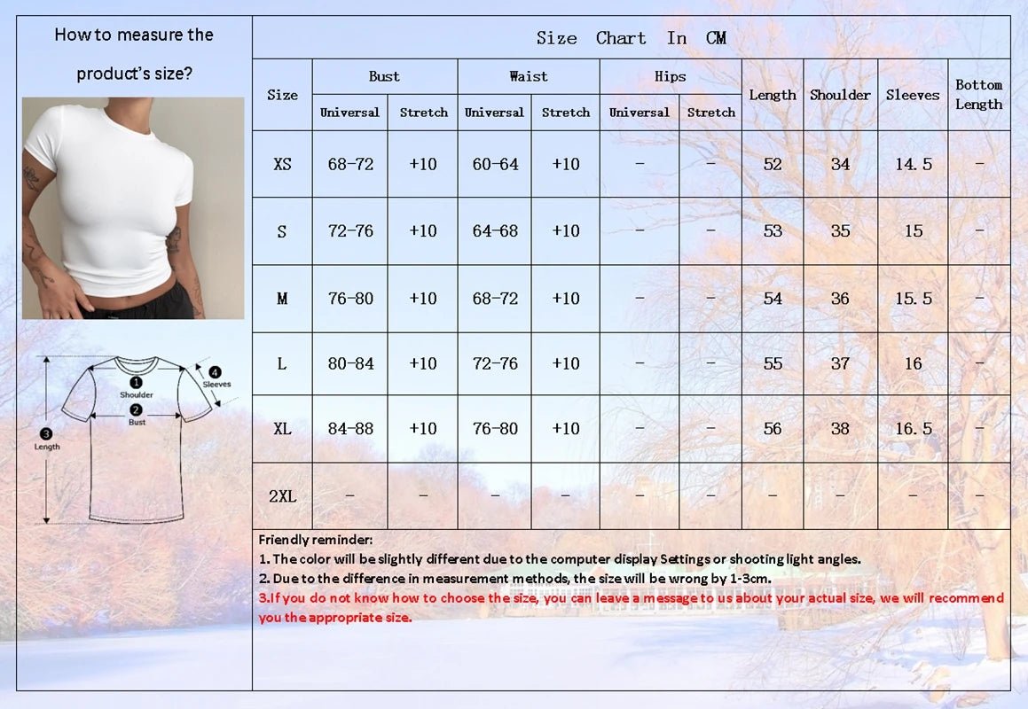Woman Clothing Short Sleeve T-shirt Slim Fit Tops Female O - Neck Knitted Sheath Tee Shirt Street Wear Sex Sporty 2024 Y2K New2410 - lily supply