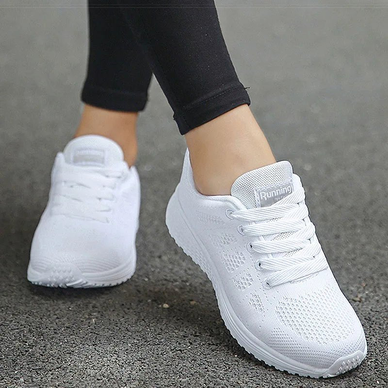 Women's Sports Shoes Sports Sneakers Shoes For Woman Lightweight Casual Sneaker White Shoes Trainers Women High Quality Tenis - lily supply