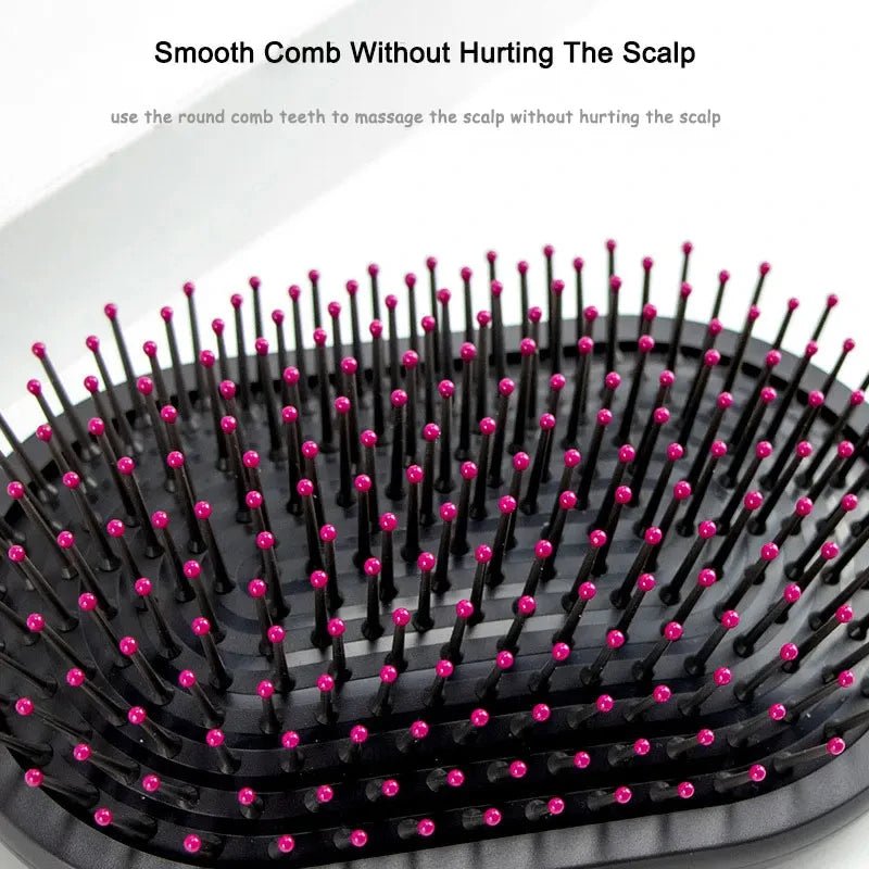 Airbag Scalp Massage Hairbrush - Wet Curly Detangle Salon Styling Comb - lily supply